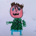 Марк 7 лет "Я" акварель 21х29 см 2023 год